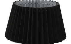 Plisserade Lampskärmar < Hallbergs Sabina Plisserad Lampskärm Ø27cm Choklad