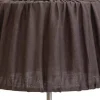 Plisserade Lampskärmar < Hallbergs Sabina Plisserad Lampskärm Ø36cm Choklad