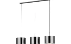 Avlånga Taklampor-Eglo Saganto Taklampa 103cm Nickel
