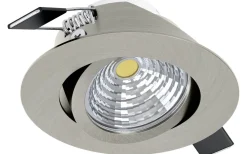 230V Led Spotlights < Eglo Saliceto Spotlight LED 4000K 6W Nickel