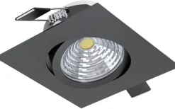 230V Led Spotlights < Eglo Saliceto Spotlight LED 2700K 6W Svart