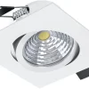 230V Led Spotlights-Eglo Saliceto Spotlight LED 4000K 6W Vit