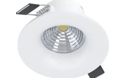 230V Led Spotlights-Eglo Saliceto Spotlight LED 2700K 6W Vit