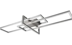 Plafonder-Trio Lighting Salinas Plafond LED i borstat stål
