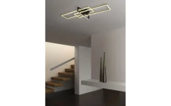 Plafonder < Trio Lighting Salinas Plafond LED matt mässing/matt svart