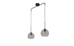 Avlånga Taklampor < Cottex Salle Taklampa 82cm Svart/Rök