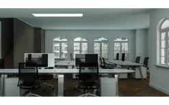 Led Paneler|Led-Armaturer-Eglo Salobrena LED-Panel 120x30cm utv/inf LED 4000K 33W Vit