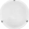 Plafonder < Eglo Salome Plafond 30cm Vit/Krom