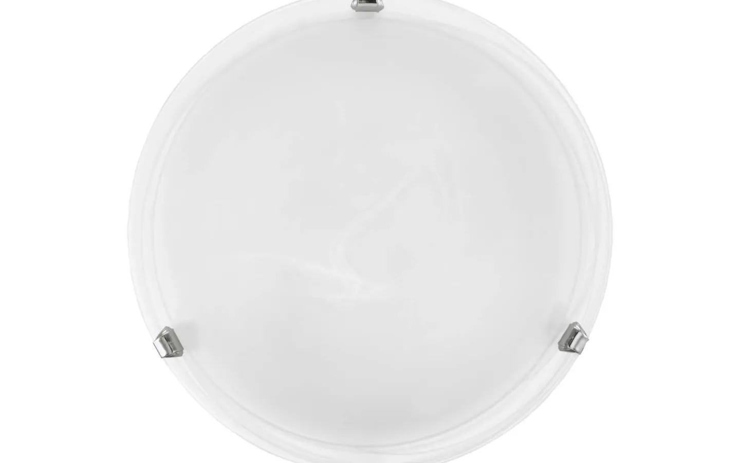 Plafonder < Eglo Salome Plafond 30cm Vit/Krom