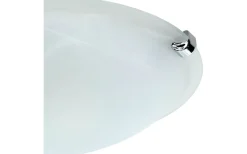 Plafonder < Eglo Salome Plafond 30cm Vit/Krom