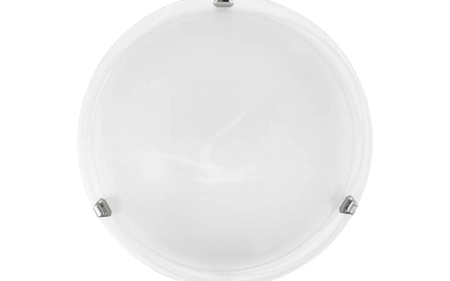 Plafonder < Eglo Salome Plafond 40cm Vit/Krom