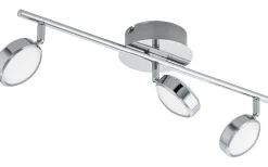 Avlånga Takspotlights|Takspot Med 3 Lampor < Eglo Salto Takspotlight 56cm LED 3000K 3x5,4W Krom