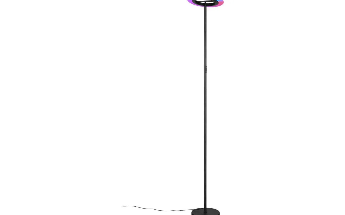 Uplight < Reality Samba Golvlampa LED mattsvart RGB