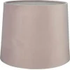 Enfärgade Runda Lampskärmar-Oriva Sammet Lampskärm Ø25cm Rosa