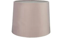 Enfärgade Runda Lampskärmar-Oriva Sammet Lampskärm Ø25cm Rosa