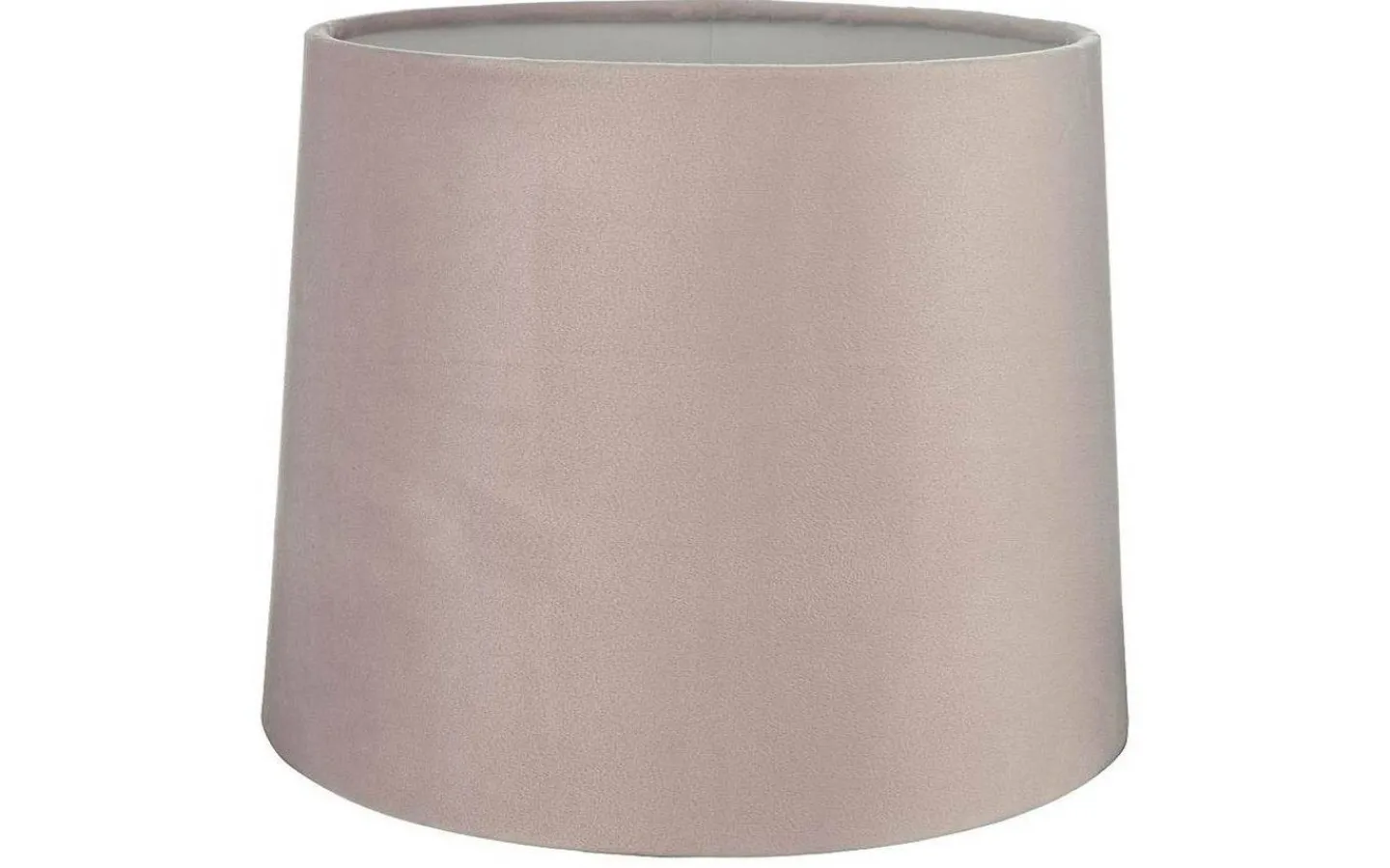 Enfärgade Runda Lampskärmar-Oriva Sammet Lampskärm Ø25cm Rosa