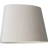 Ovala Lampskärmar-Cottex Sammet Lampskärm Oval 25cm Beige