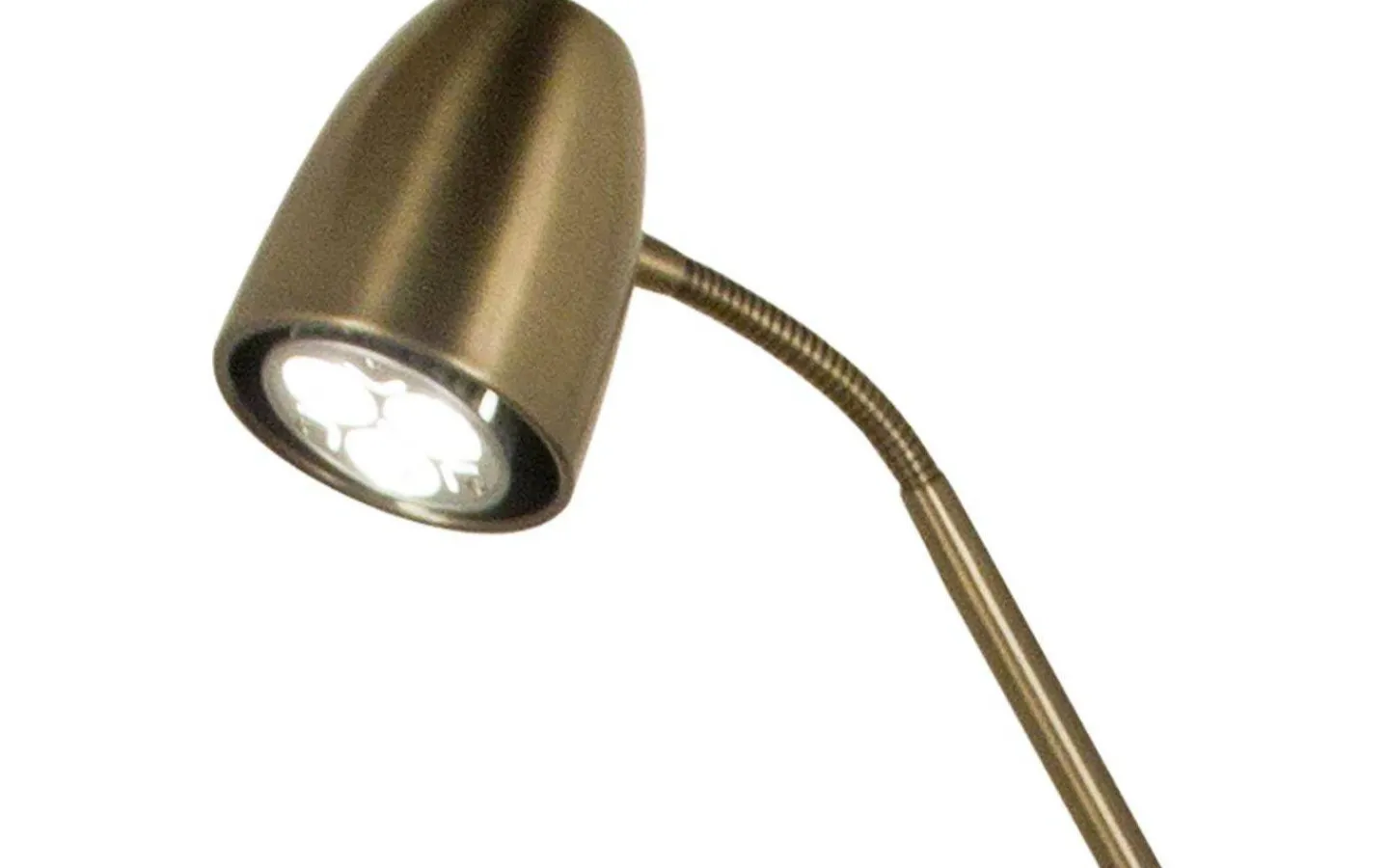 Golvläslampor-Aneta Sandnes Golvlampa 140cm Mässing