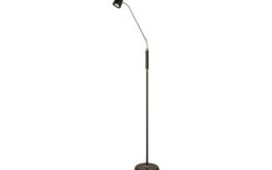 Golvläslampor-Aneta Sandnes Golvlampa 140cm Svart/Krom