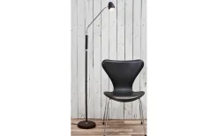Golvläslampor-Aneta Sandnes Golvlampa 140cm Svart/Krom