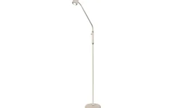 Golvläslampor-Aneta Sandnes Golvlampa 140cm Vit/Krom