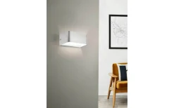 Plafonder < Eglo Sania Vägglampa 20cm LED 3000K 10W Nickel