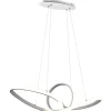 Stora Taklampor Ø70-150 Cm-Reality Sansa Takpendel 80cm LED matt vit