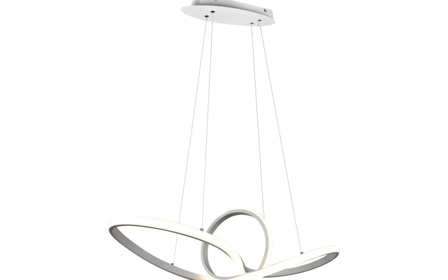 Stora Taklampor Ø70-150 Cm-Reality Sansa Takpendel 80cm LED matt vit