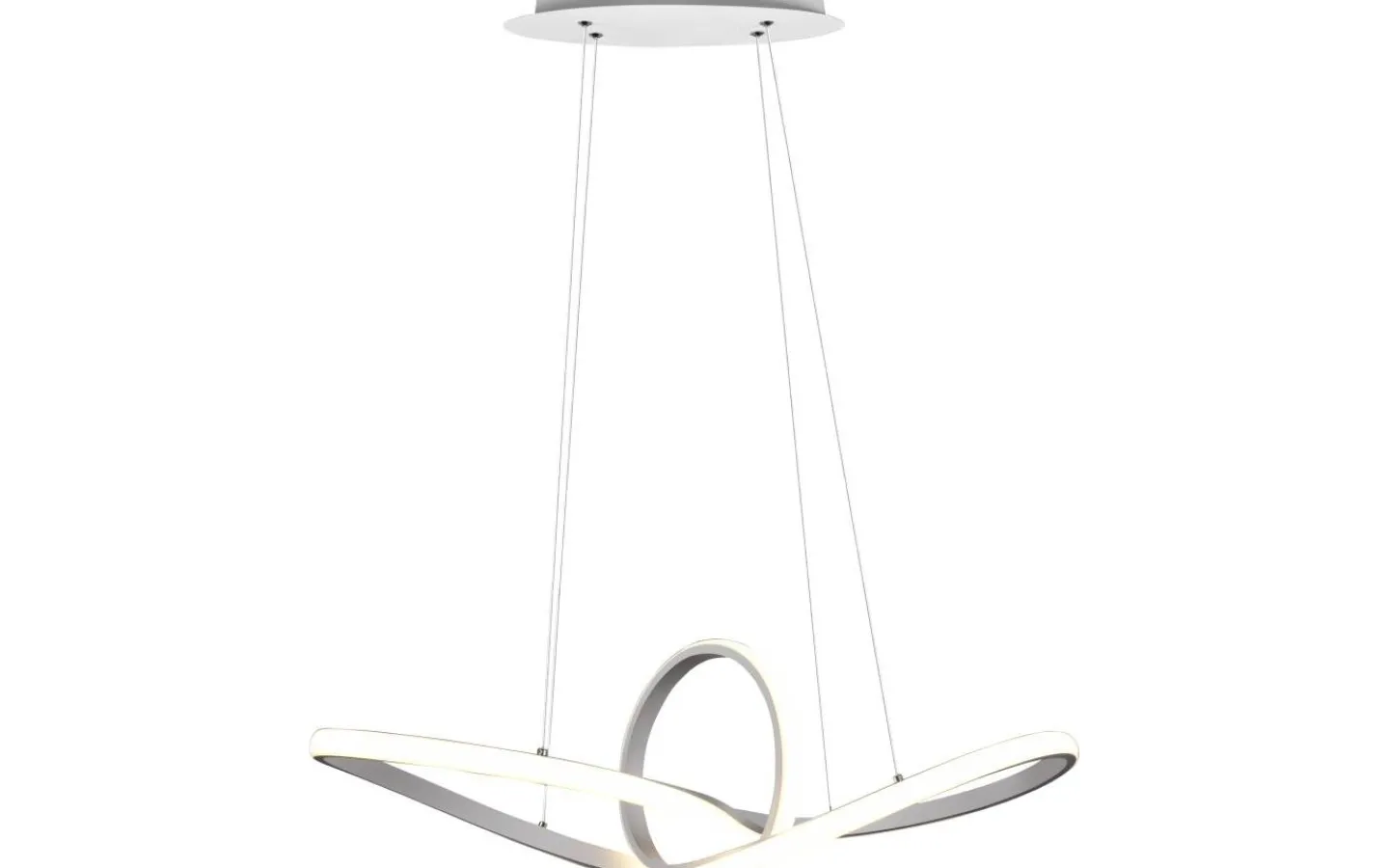 Stora Taklampor Ø70-150 Cm-Reality Sansa Takpendel 80cm LED matt vit