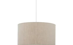 Stora Taklampor Ø50-69 Cm-PR Home Sara Taklampa 55cm Linne Natur