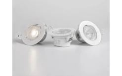 230V Led Spotlights-Llitt Sara 230V Spotlight 3000K 5,5W Vit IP44
