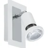 Läslampor-Eglo Sarria Vägglampa LED 3000K 4,5W Vit