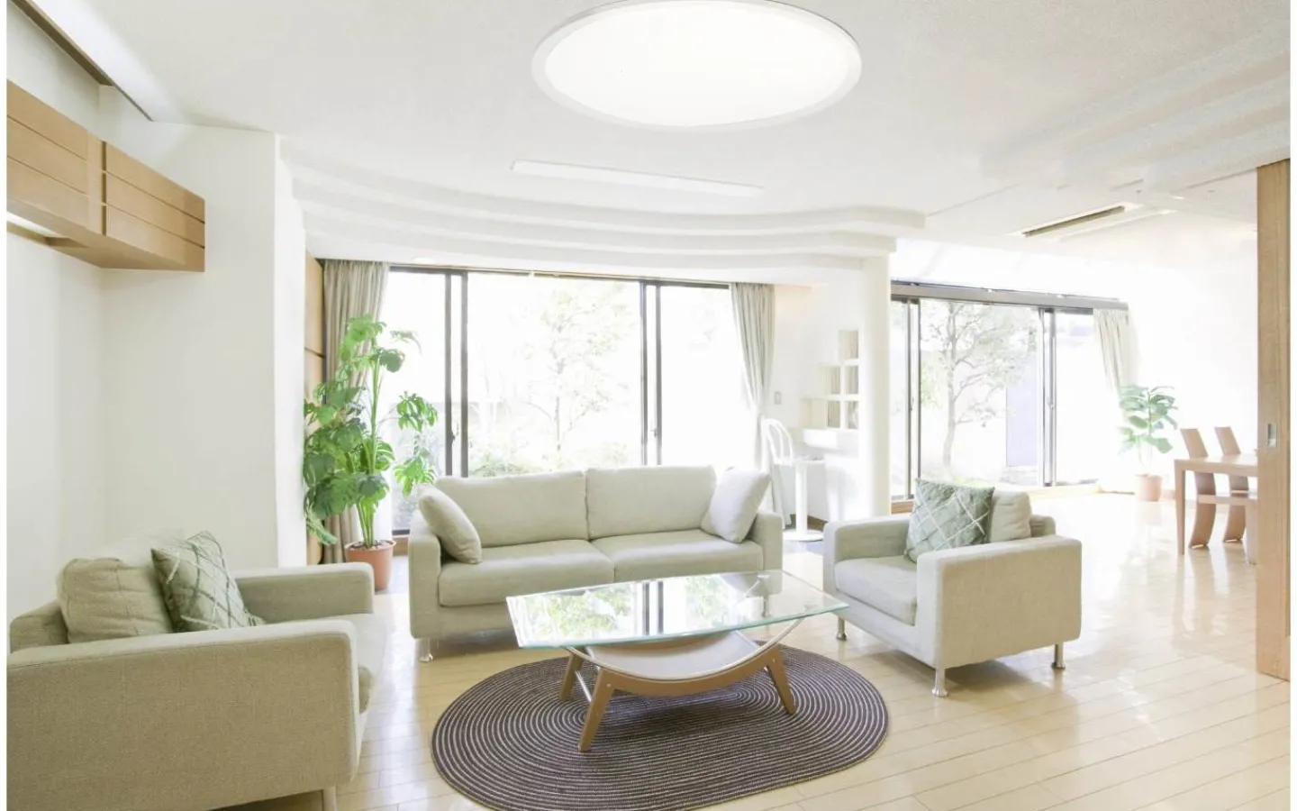 Plafonder-Eglo Sarsina Plafond 60cm LED 4000K 36W Vit