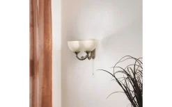 Lampetter < Eglo Savoy Vägglampa Dubbel Brons