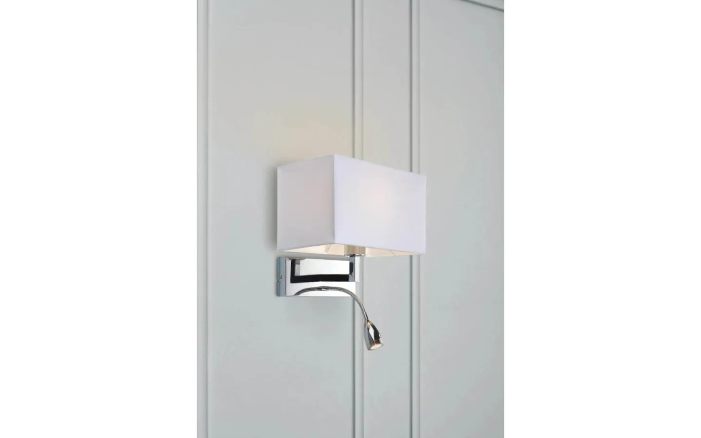 Sovrum|Läslampor-Markslojd Savoy Vägglampa Krom