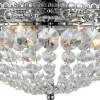 Kristallplafonder < Markslojd Saxholm Kristallplafond Krom 27cm 2xE14