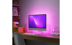 12V Led Slinga-Reality Screen LED-remsa för 21” skärm 1,2m RGB Komplett Kit USB Svart