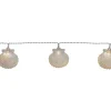 Batterislingor Inomhus|Barnrum-Star Trading Seashell Batteridriven Ljusslinga Timer 1,35m
