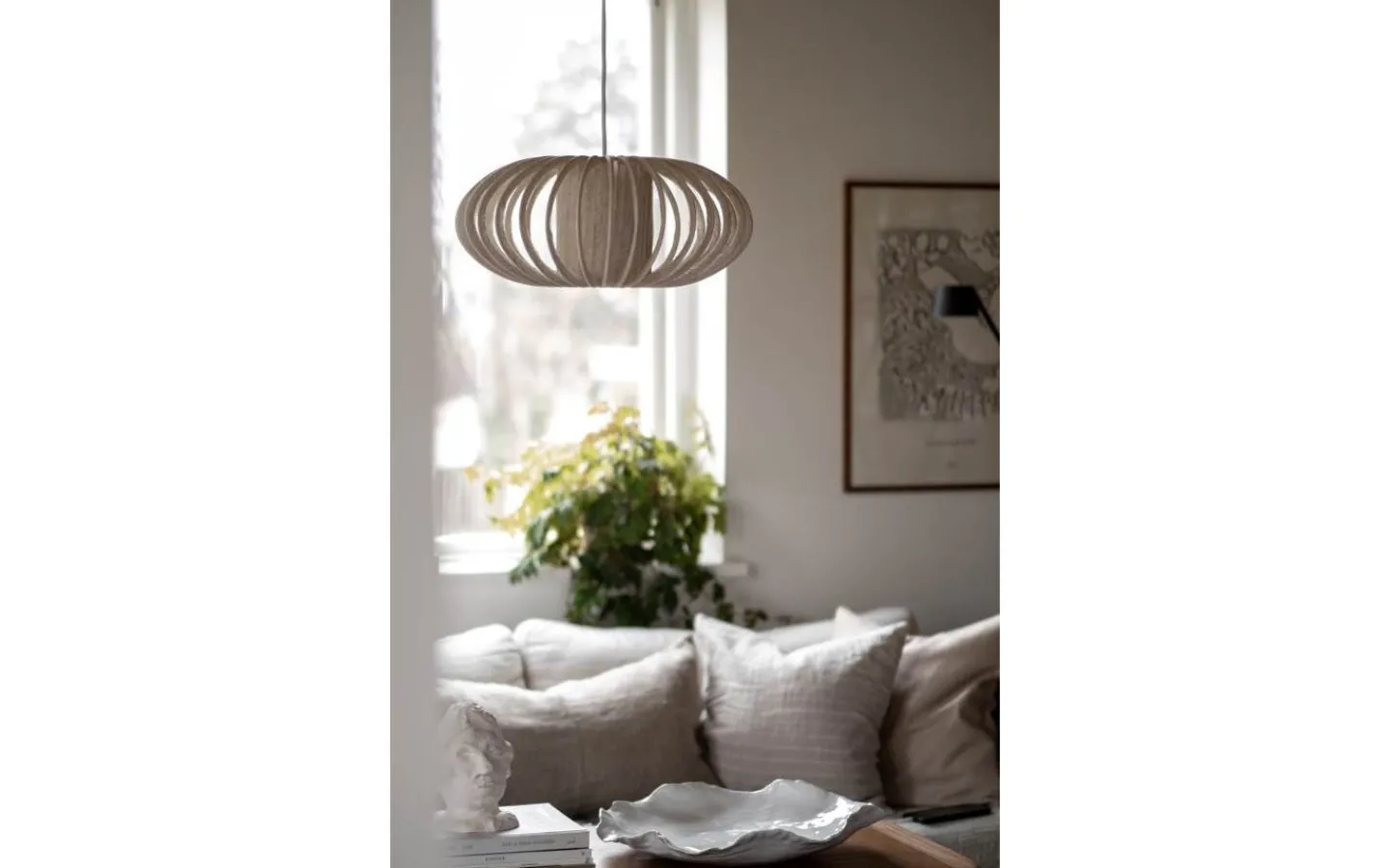 Takskärmar-Globen Lighting Selma Takskärm Ø45cm Beige