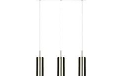 Avlånga Taklampor < Eglo Selvino Taklampa 71cm Nickel/Guld
