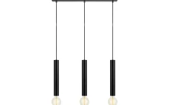 Avlånga Taklampor < Markslojd Sencillo Taklampa 3L 75cm Svart