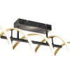 Plafonder < Trio Lighting Sequence Plafond LED matt mässing/matt svart