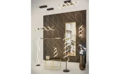 Plafonder < Trio Lighting Sequence Plafond LED matt mässing/matt svart