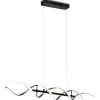 Avlånga Taklampor < Trio Lighting Sequence Takpendel LED borstad aluminium/mattsvart
