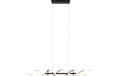 Avlånga Taklampor < Trio Lighting Sequence Takpendel LED borstad aluminium/mattsvart