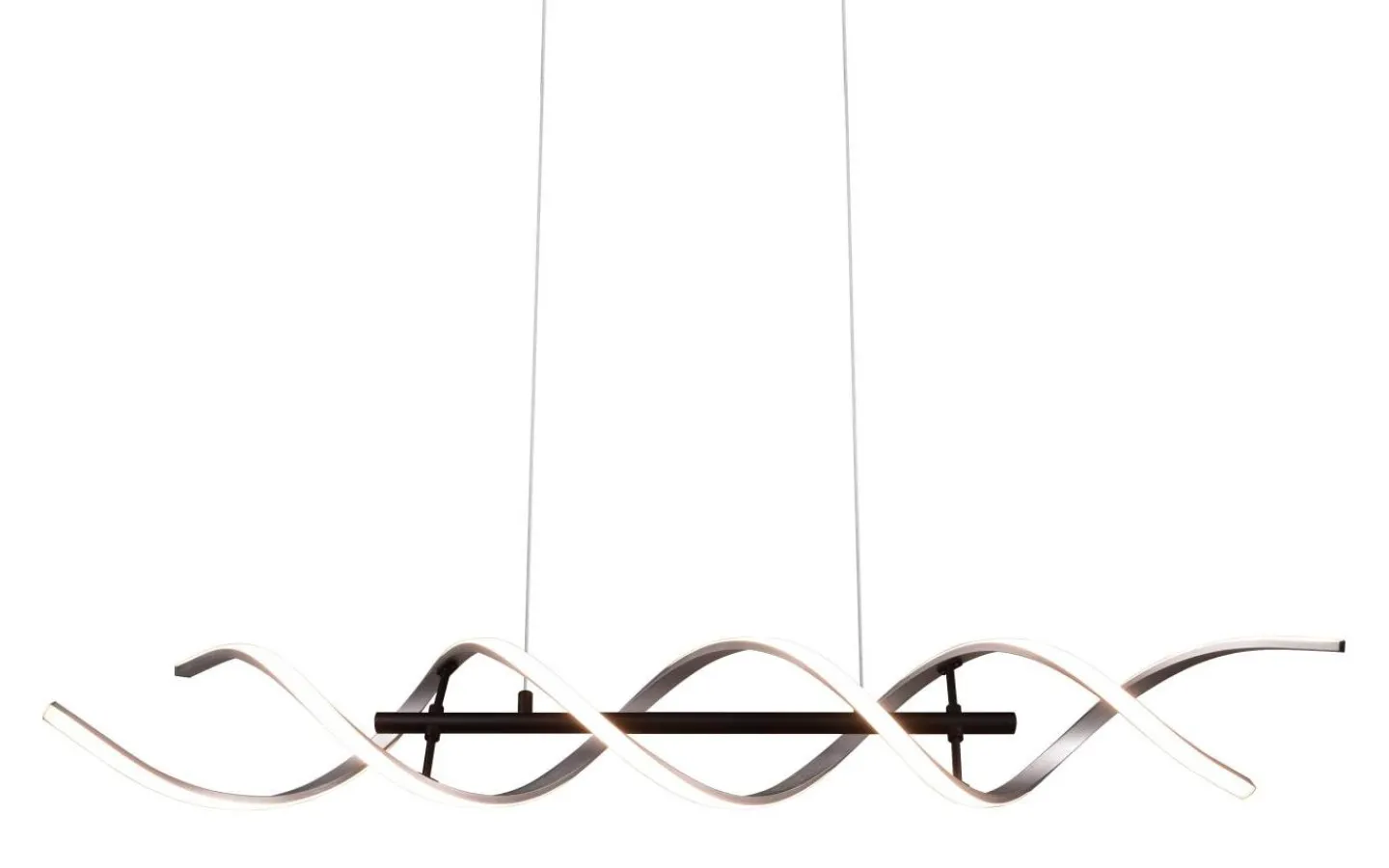 Avlånga Taklampor < Trio Lighting Sequence Takpendel LED borstad aluminium/mattsvart