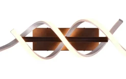 Lampetter-Trio Lighting Sequence Vägglampa LED borstad aluminium/mattsvart