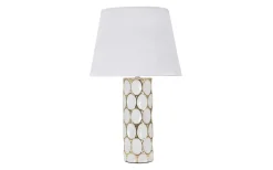 Bordslampor-Mauro Ferretti Sfera Bordslampa 56cm Vit