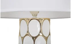Bordslampor-Mauro Ferretti Sfera Bordslampa 56cm Vit