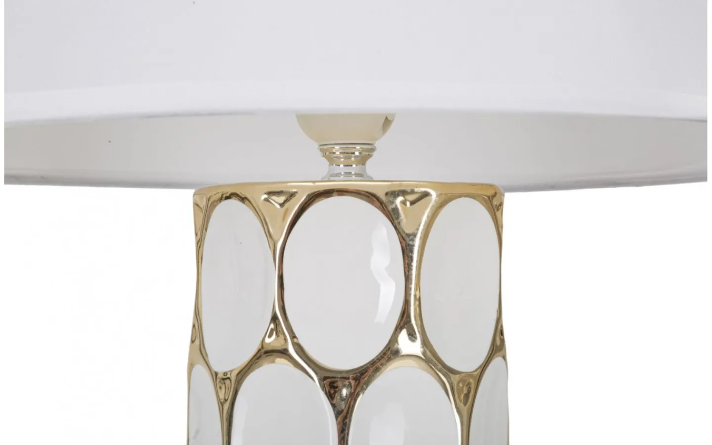 Bordslampor-Mauro Ferretti Sfera Bordslampa 56cm Vit